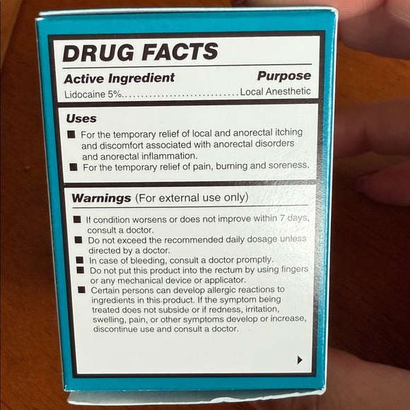 Brand new Ebanel Numb520 Topical Anorectal Cream - Picture 2 of 2